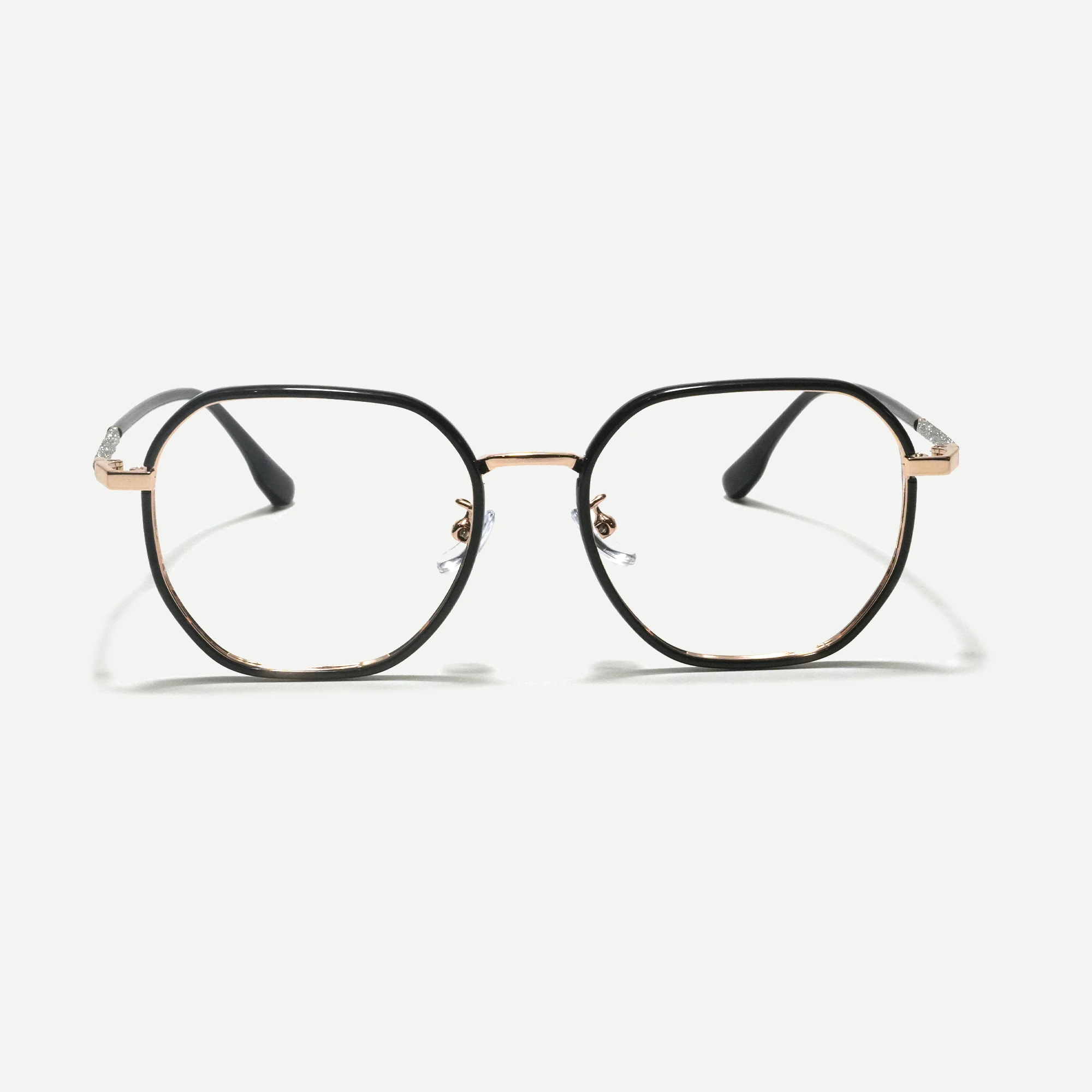 OPTIK21_0160_M2877_NEGRO_DORADO_FRONTAL